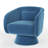 Nailhead Swivel Barrel Chair-265974991