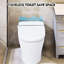 Upmarket Dual Flush Toilet - Heated Seat, Foot Sensor Flush, Night , Knob Control, Superior Flushing Quality High-Performance
