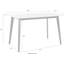 Ayia Solid Wood Base Dining Table-41946210