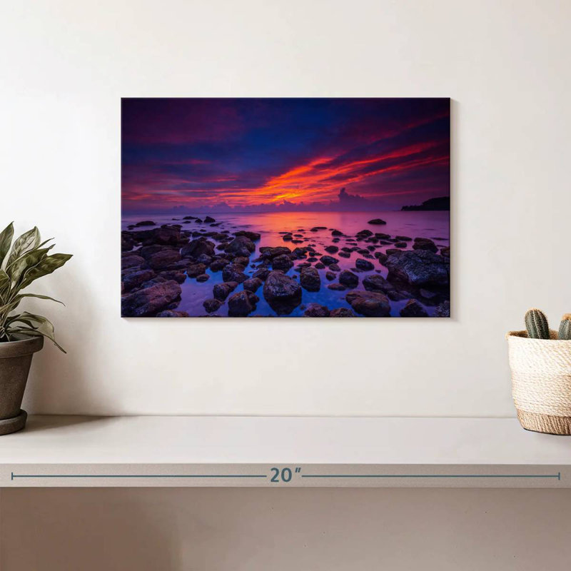Gillard Purple Gillard Sunrise, 8" H x 12" W