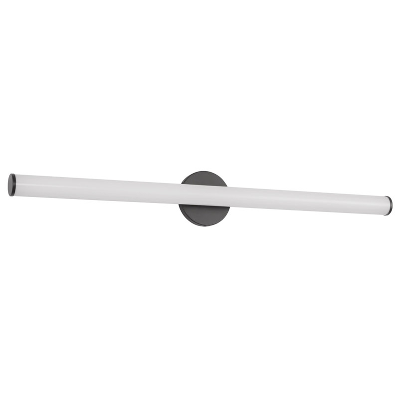 Tectra 36-in Black dimmable LED Wall Sconce, Matte Black