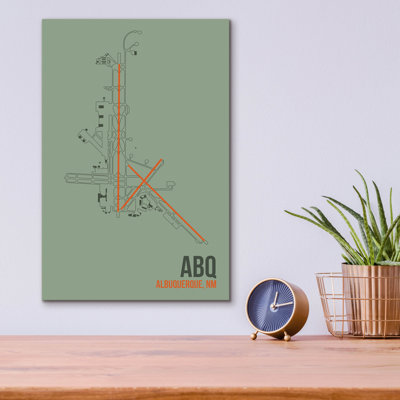 " ABQ Airport Layout " by O8 Left