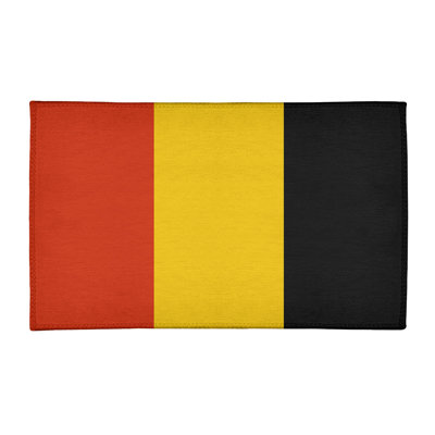 Tapis rouge à rayures de hockey national