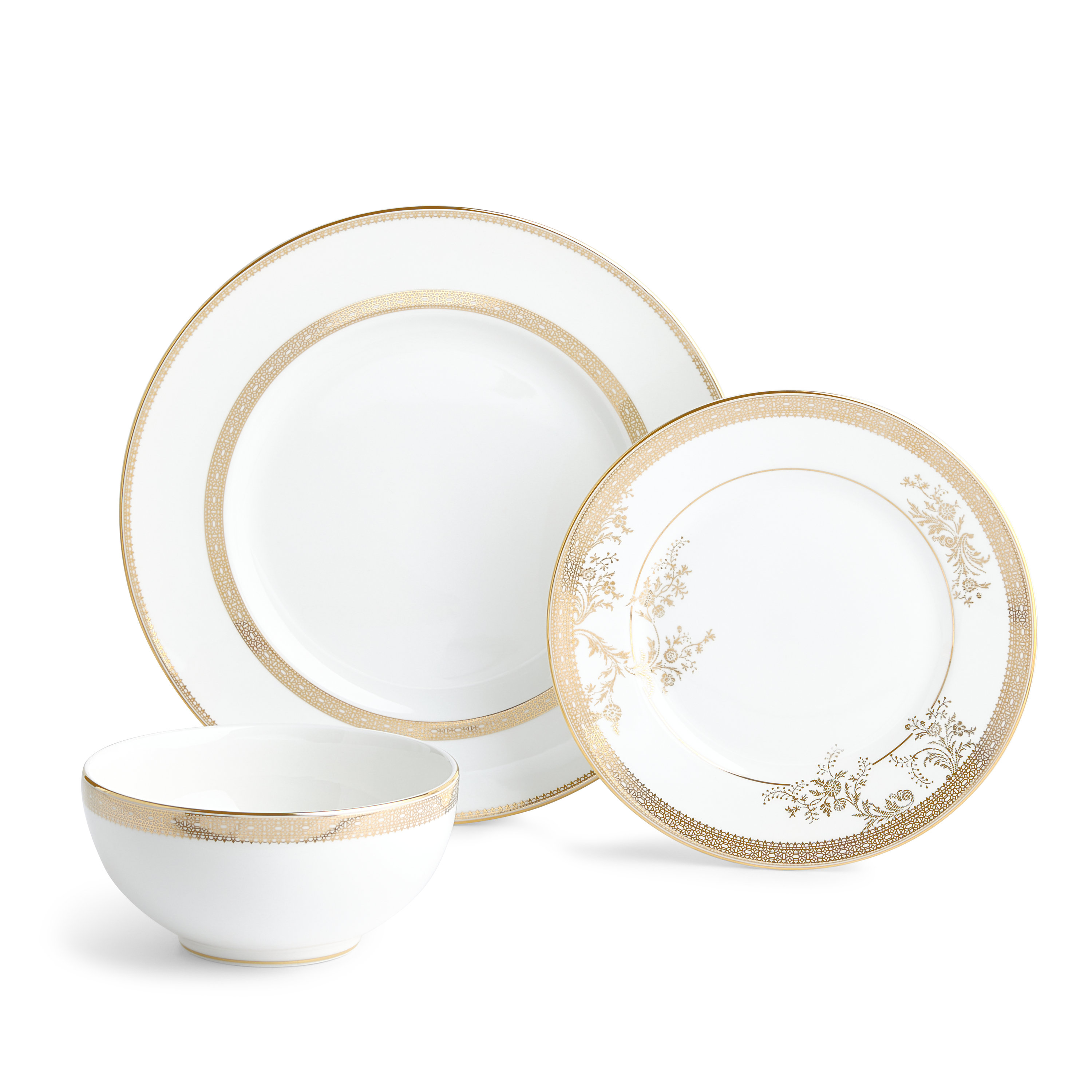 Vera Wang Wedgwood Grosgrain 5-Piece Place Setting, Service for by Wedgwood - 2