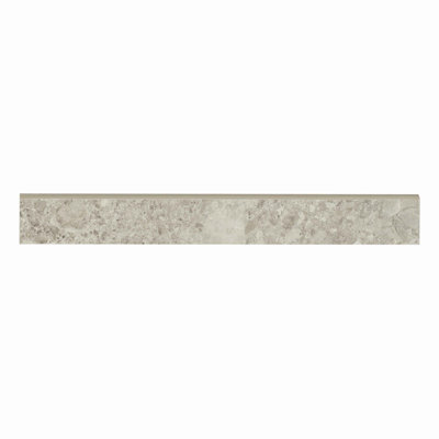 Frammenta 3" x 24" Ceramic Bullnose Tile Trim in Beige