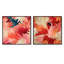 Pittsfield - Ensemble de 2 collages floraux carrés-101862458-101862459