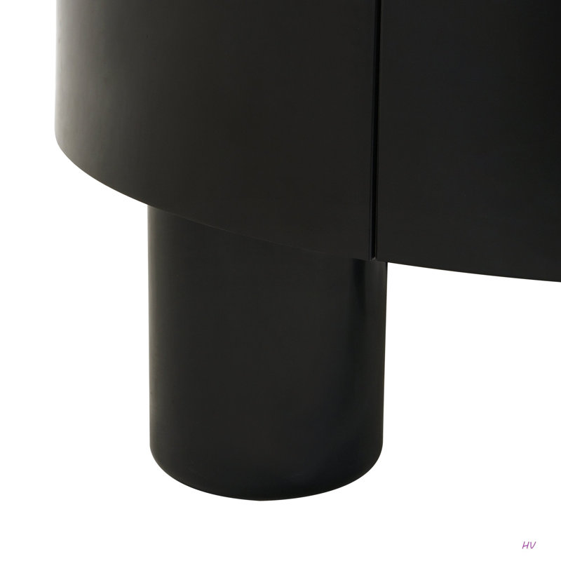 Ensemble de 2 tables basses rondes gigognes, table basse avec tiroir de rangement, table centrale en plastique pour le salon, grand: 27,56 po, petit: 19,69 po