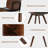 Faux Leather Upholstered  Side Chair-645453949