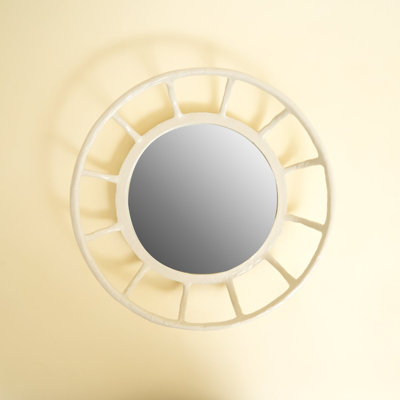 Aluminium Round Mirror