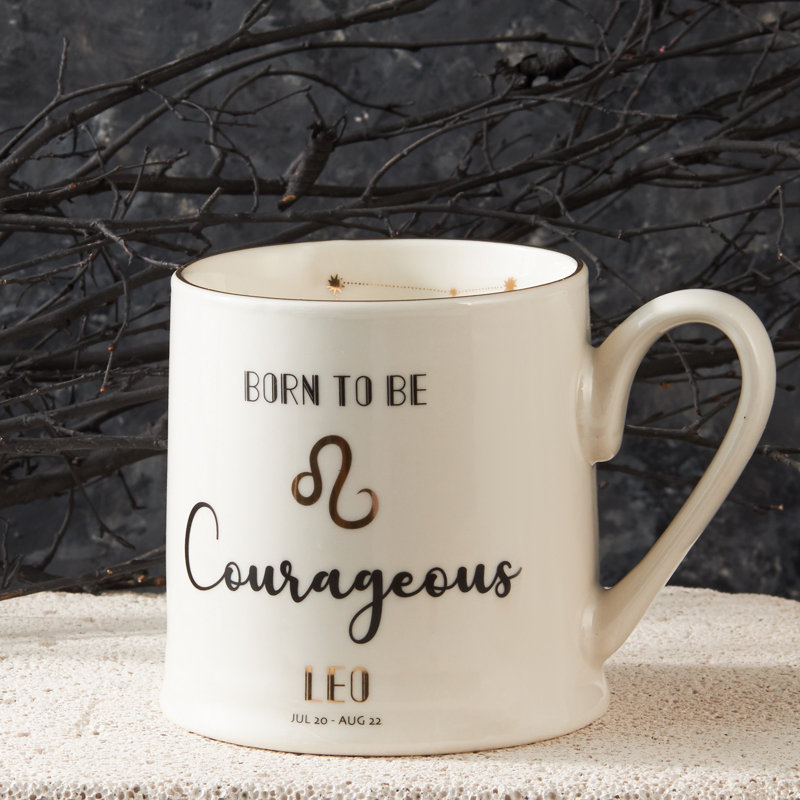 Zodiac Fine Porcelain Coffee Mug (Leo)