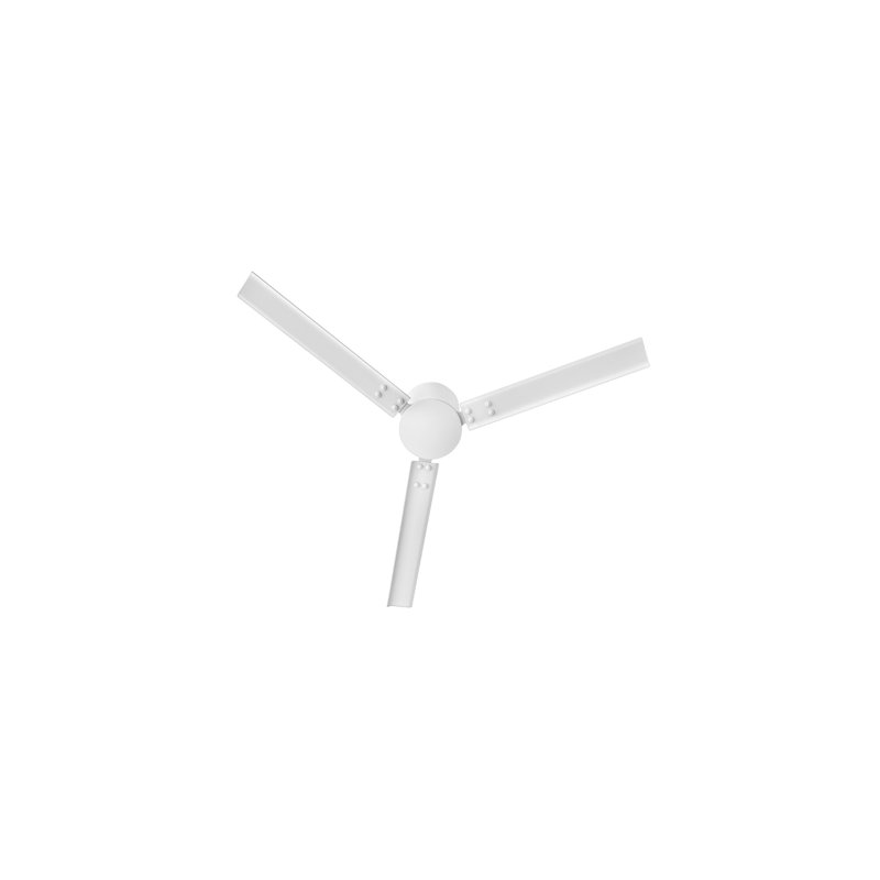 Ventilateur Indy, Blanc mat