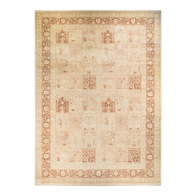 Classic One-of-a-Kind 12' 5" x 17' 10" Hand Knotted Area Rug