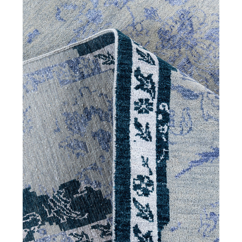 Overdyed One-of-a-Kind 8' 2" X 10' 2" Hand Knotted Area Rug