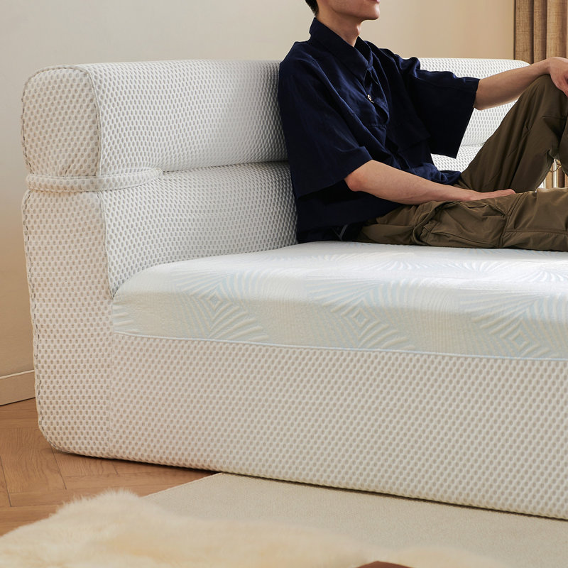 All In One King Mattress & Bed Frame, 15 Inch King Size Mattresses  In A Box With Cool Fabric, Pressure Relief  Motion Isolation  No Assembly Required  For Living Room Apartment Bedroom Dormitory