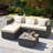 5-Piece Wicker Patio Furniture Set-1693305169