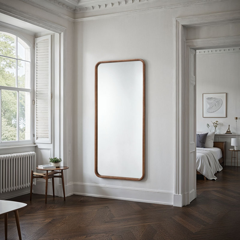 Solid Wood Rectangle Mirror
