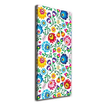 Ethnic Pattern - Wrapped Canvas Print