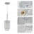 Modern Crystal Chandeliers 3-Pack