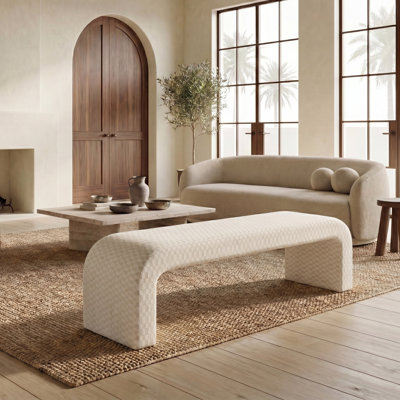 Banc rembourré Daine