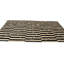 Tapis noir et blanc Ottilie