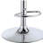 Grey and Chrome Adjustable Bar Stools