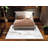 Washable Non-Slip Area Rug - Ivory / Gold Modern Abstract Area Rug for Living Room, Bedroom, Dining Room, and Kitchen-1076101407