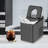 Soopyk Portable Countertop Ice Maker With Ice Scoop And Basket Two Ice Cube Size 26 Lb. Daily Capacity Black
