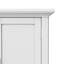 Armoire de rangement transitionnelle en bois massif l 32 po avec tablettes réglables et plateau à rebords Redmond-1424213133