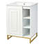 Ensemble de meuble-lavabo moderne pour petit espace