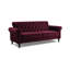 Rainsburg 3-Seater Velvety Sofa-63874987-124238100
