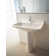 Starck 3 Ceramic 19.75" Wall Mount Bathroom Sink with Overflow