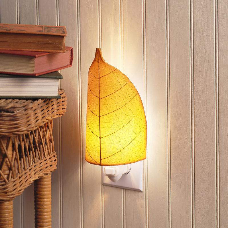 Leaf Night Light, Orange