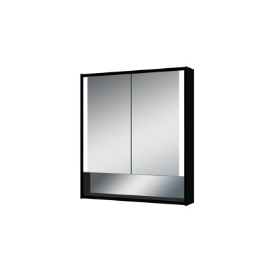 Armoire à miroir à double porte Edgar