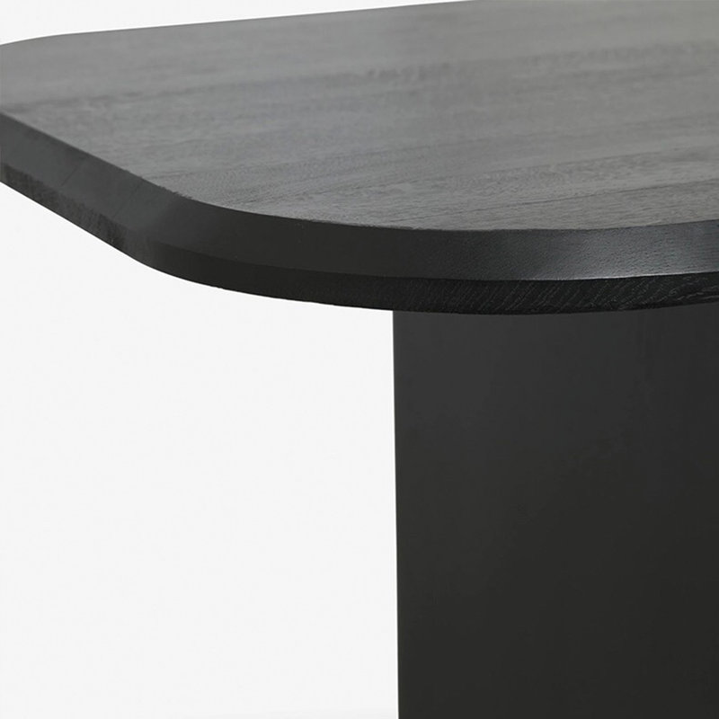 Durable solid wood dining table, 29.52"H x 70.86"L x 31.49"W