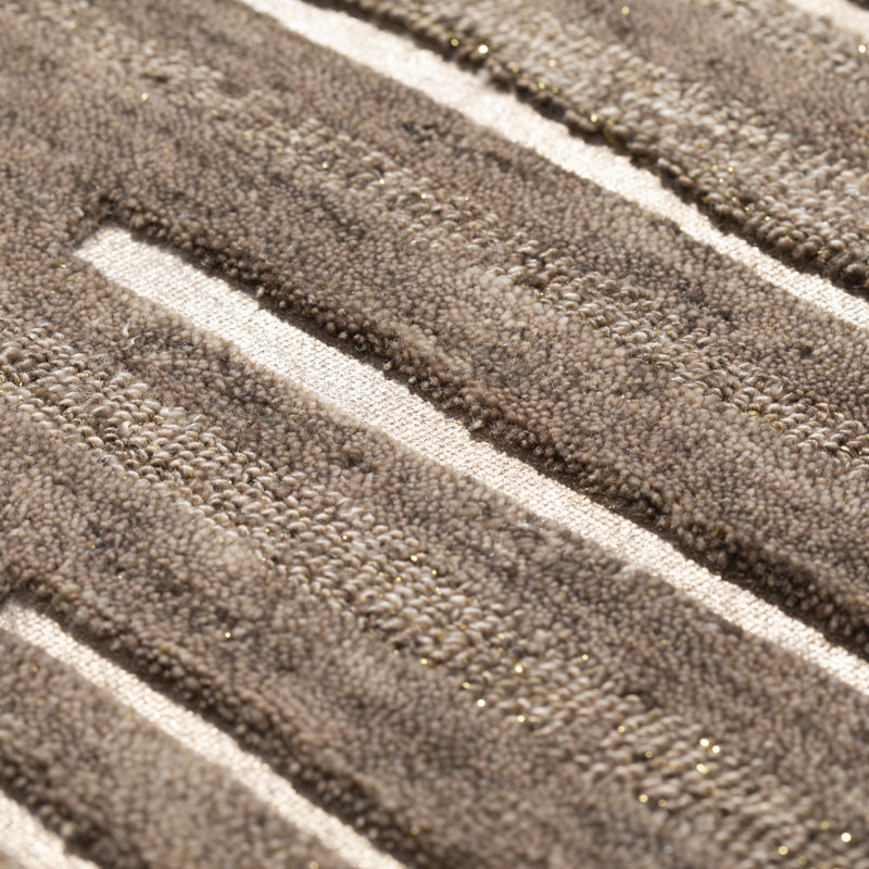 Addison Dazzle Modern Hand Spun Pecan, Rectangle 2' x 3'