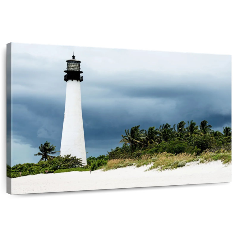 Key biscayne lighthouse Aletra, H 8 po x l 12 po