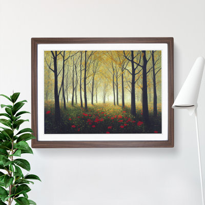 Spring Forest Flowers Vol.2 - Framed Print