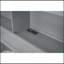 Lit plateforme double avec lit gigogne, tiroirs et prises USB, gris