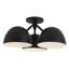 Fosso 17-in Gold Semi-Flush Mount-1913005511