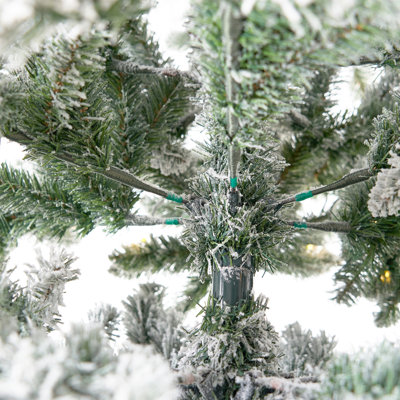 Easy Set-Up Lighted Christmas Tree
