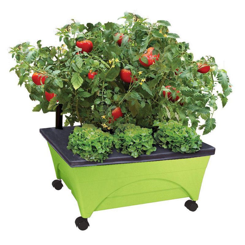 Warlick City Picker Raised Bed, Sage Green