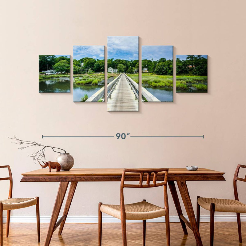 Uncle Tim's Bridge, 42" H x 92" W