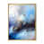 Toile avec cadre flottant or