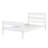 Wood Twin Bed Frame, Twin Platform Bed With Headboard And Footboard, Kids Twin Bed Frames With Slat Supports-1985604483