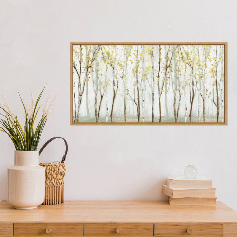 "Long Landscape" par Allison Pearce, reproduction d’art sur toile tendue