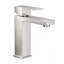 Robinet pour salle de bain à poignée simple en acier inoxydable à un trou Topcraft-129548164