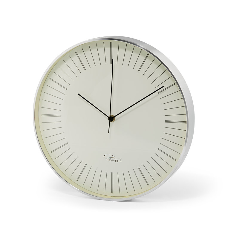 Metal Wall Clock, 31cm H x 31cm W x 4cm D