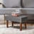 Nuha Linen Upholstered Ottoman Footrest -1111075512