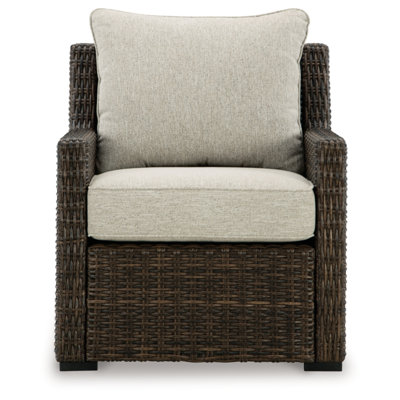 Chaise de patio avec coussins Evolo