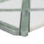 Tesella Jade Geometric 12 in. x 12 in. Polished Marble Mosaic Floor and Wall Tile